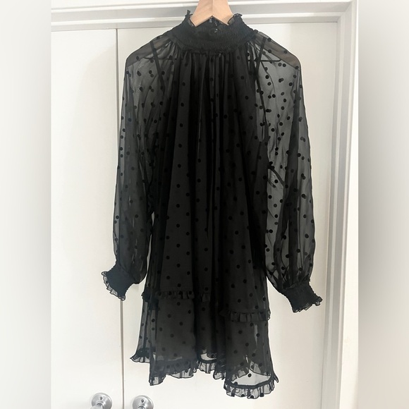 The Kooples -Black Dress w/ removable slip - Picture 7 of 10